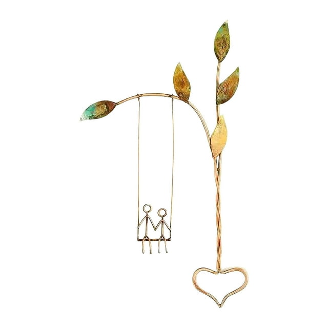 Ozmmyan Mother's Day Love Swings Metal Crafts Gift Metal Decoration ...