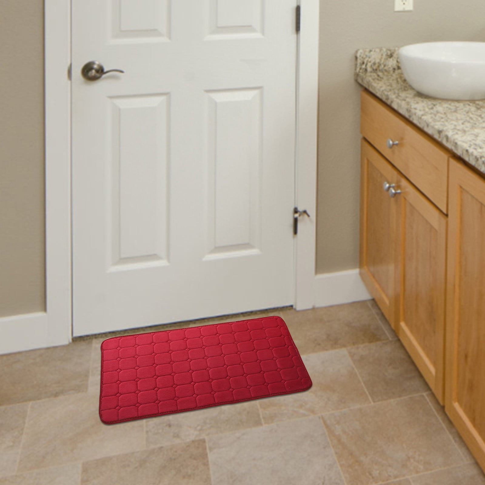 Ozmmyan New Product Pad Bathroom Shower Bath Mats Room Home Bedroom
