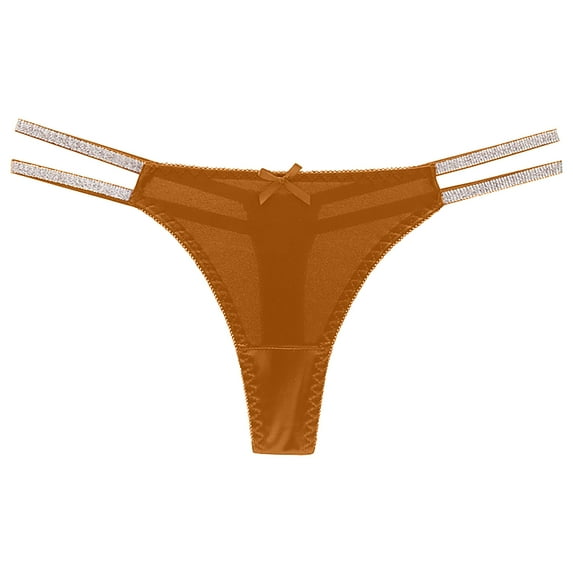 Ozmmyan Sexy Underwear for Women, Plus Size Lace Sheer Lingerie Panties Lace Knickers Briefs Underwear Thong for Women Naughty for Play, Gift, on Clearance