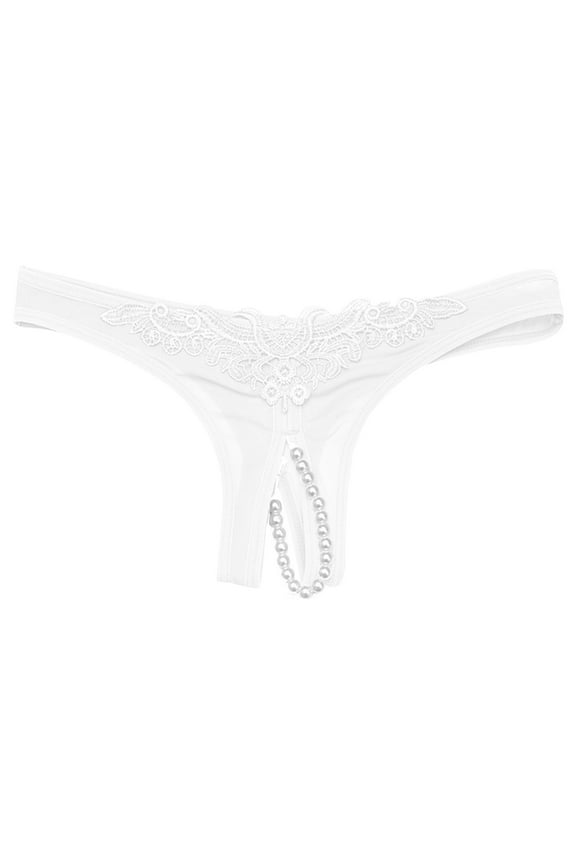 Sexy Underwear for Women, Plus Size Lace Sheer Lingerie Panties Lace Knickers Briefs Underwear Thong for Women Naughty for Play, Gift, on Clearance
