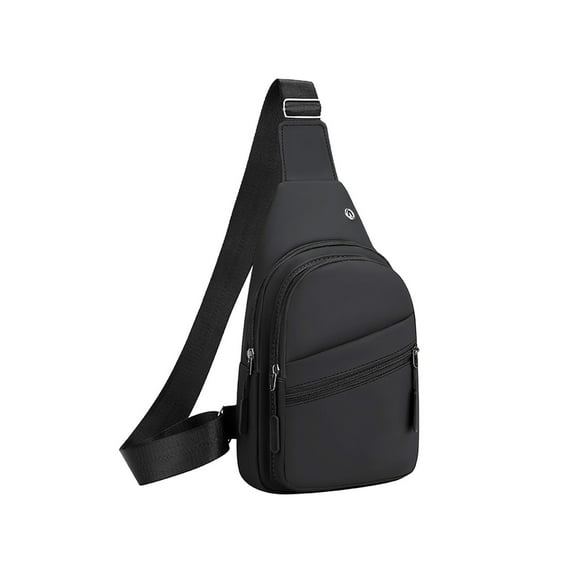 Ozmmyan Tactical Chest Bag, Crossbody Sling Style, Waterproof Anti-Theft Large Capacity with USB Port for Outdoor Travel Hiking Gym Activities Clearance under $5