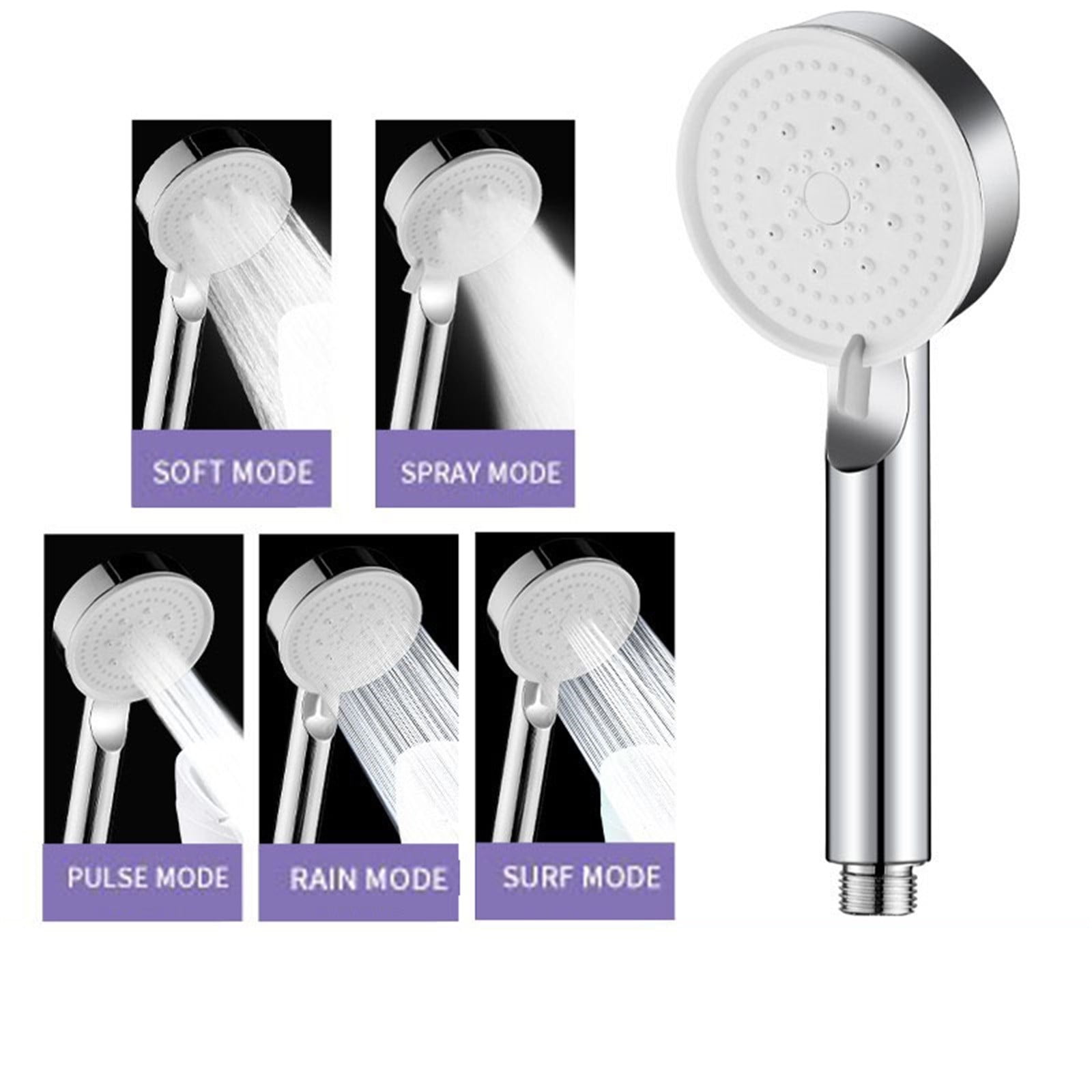 Ozmmyan Three Block Rub Dual Purpose Pressurized Shower Shower