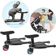 Ozmmyan Wheeled Buggy Board Pushchair Stroller Kids Comfort Step Board Up To 25Kg on Clearance