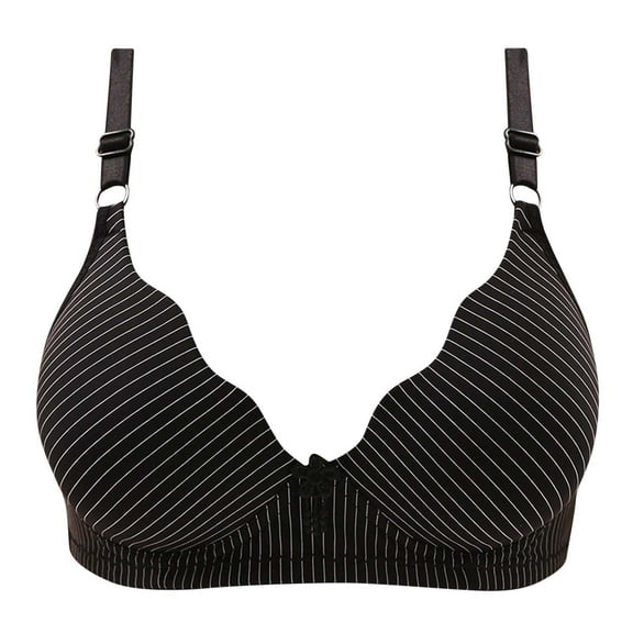 Ozmmyan Wirefree Bras for Women ,Plus Size Adjustable Shoulder Straps Lace Bra Wirefreee Extra-Elastic Bra Active Yoga Sports Bras 36B/C-42B/C, Summer