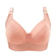 thumbnail image 1 of Ozmmyan Wirefree Bras for Women ,Plus Size Adjustable Shoulder Straps Lace Bra Wirefreee Extra-Elastic Bra Active Yoga Sports Bras 36B/C-46B/C, Summer Savings Clearance, 1 of 3