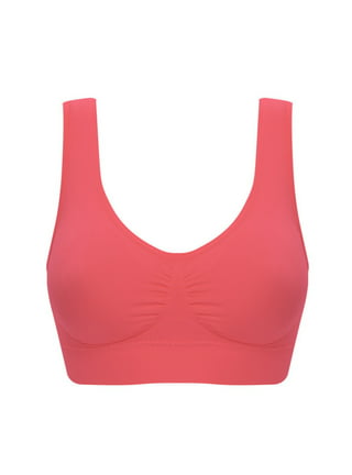 Joau Plus Size Sports Bras for Women, Large Bust High Impact Sports Bras  High Support No Underwire Fitness T-Shirt Padded Yoga Bras Comfort Full