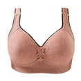 thumbnail image 1 of Ozmmyan Wirefree Bras for Women ,Plus Size Lace Bra Wirefreee Extra-Elastic Bra Active Yoga Sports Bras 36B/C-42B/C, Summer Savings Clearance, 1 of 3