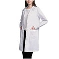 thumbnail image 1 of Ozmmyan Women Casual Notched Collar Windbreaker Front Wrap Coat Jacket Outwear, 1 of 6