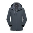 thumbnail image 1 of Ozmmyan Womens Winter Coat Waterproof Snow Ski Jacket Mountain Windproof with detachable hood Womens Winter Fleece Jacket Fashion, S-5XL, 1 of 2