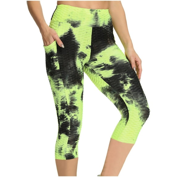 Ozmmyan Women's Workout Shorts Workout Leggings Fitness Sports Running pocket Yoga Athletic Pants