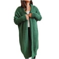 thumbnail image 1 of Ozmmyan Womens Cardigan Sweater Casual V-Neck Long Sleeve Autumn Sweater Cardigan Winter Coat, 1 of 8