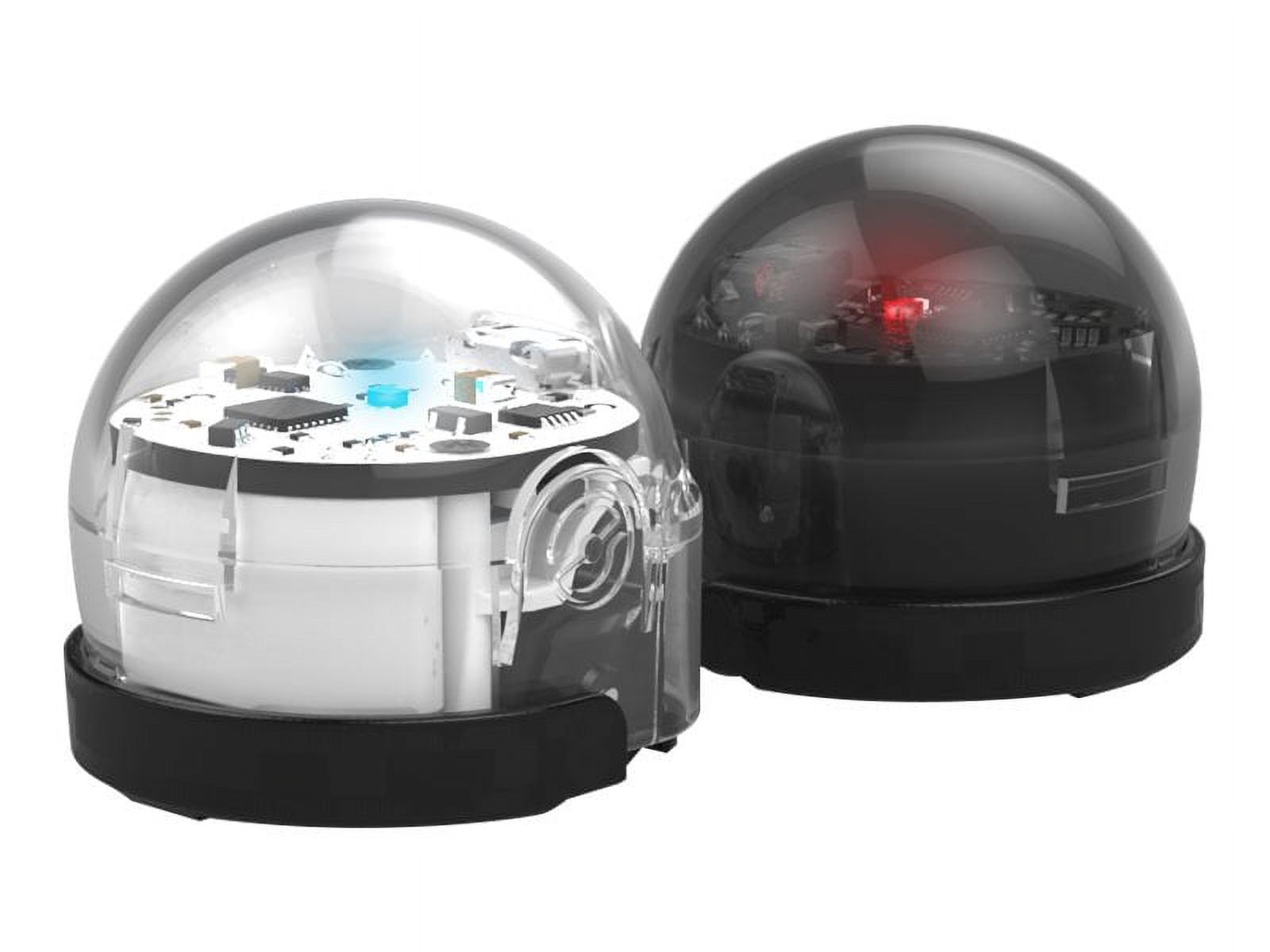 Ozobot 2.0 Bit Smart Robots, Crystal White/Titanium Black, Pack Of 2 - image 1 of 8