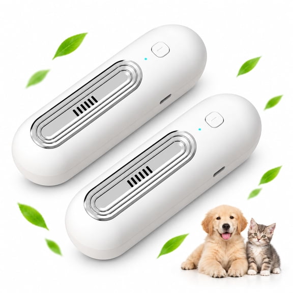 Ozofreshen Pet Odor Eliminator, Rechargeable Portable Pet Air Freshener Cordless Portable Design | Dual Modes | Up to 30 Days per Charge | Filter-Free | One-Button Control | USB Rechargeable