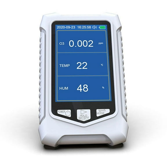 Ozone Detector O3 Concentration Detection Indoor And Outdoor Temperature And Humidity Meter Foreign Trade Custom English Version