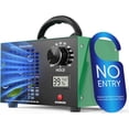 Ozone Generator 160,000mg/H with Temp/Humidity Display - 120 Min Timer ...