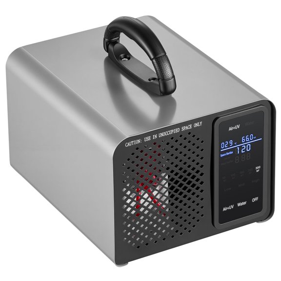 Ozone Generator, 36000mg/h Commercial Ozone Machine, with 15s Delayed Start & Area-Based Timer & LCD Touchscreen Display, Industrial Deodorizer for Car, Smoke, Home Odors, Up to 3200 sq.ft