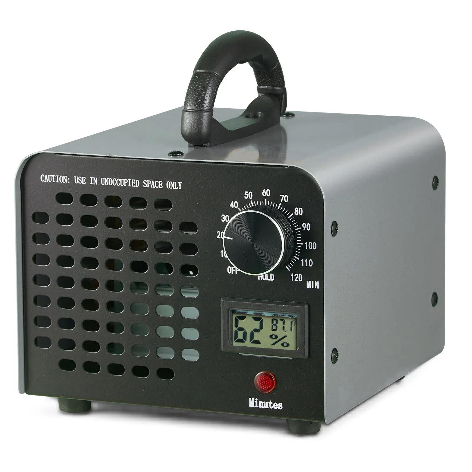 Ozone Generator, 36000mg/h Ozone Machine Odor Remover, High Capacity Commercial/Industrial Ozone Generator Machine, Home Air Ionizers Deodorizer with 0-120 min Time Setting for Rooms, Cars, Pets