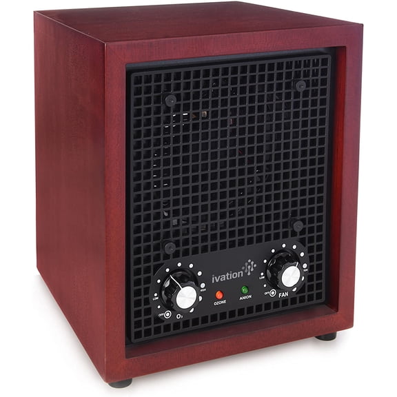 Ozone Generator Air Purifier, Ionizer & Deodorizer -Purifies Up to 3,500 Sq/Ft -Great for Dust, Pollen, Pets, Smoke More Cherry