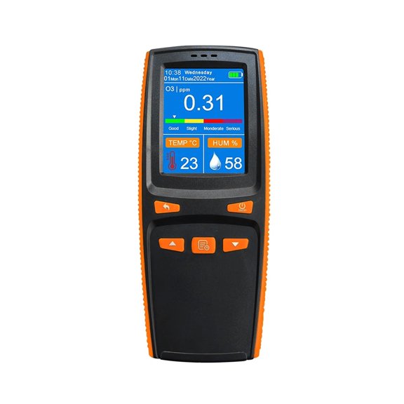 Ozone Quality Detector Temperature Humidity Monitoring Air Quality Detector O3 Gas Monitor