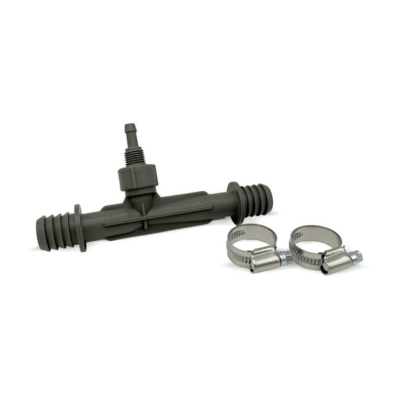 Ozone Venturi Injector for Cold Plunge, Spa, Pool Circulation Pumps or Irrigation, 3/4" Barbed Inlets/Outlets, 1/4" Ozone Injection Port