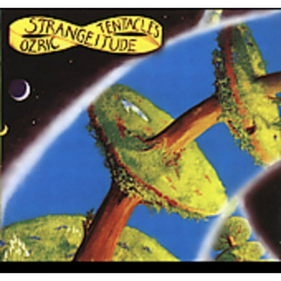 Ozric Tentacles: Eoin Eogan (vocals, flute); Ed Wynne (guitar, synthesizer); Joie Hinton (synthesizer); Roly Wynne (bass guitar); Merv Pepler (drums).<BR>Additional personnel: Paul Hankin (congas).<BR>Recording information: Temple Music Studio, Sutton, England; Rushmere, London, England.<BR>Boasting near-danceable rhythmic workouts, metamorphic layers of sequencers and burning hot synth lines, and a swinging attitude to boot, STRANGEITUDE is rightly understood to be the Ozrics first true masterpiece. By this point, the band had gotten its style down to a fine art--the crystalline production (which is a consistent trademark of all of the band's discs) reveals sonics of an electrifying, wholly intense nature, arresting and magnetizing.<BR>The term "progressive" fits the Ozrics like a velvet glove. "White Rhino Tea" collects interlocking guitars, rhythms, and pyrotechnic pools of synths ad infinitum for the ultimate in dizzying, aural ecstasy. The menacing funk of "Sploosh" invades the tunnel of your cerebellum and latches on tight. Merv's drumming is nothing short of astounding; Ed Wynne and Joie play out the battle of the synthesizers, weaving attacking electronics around biting guitars. If your ears had lips, they would babble on in terminal bliss.