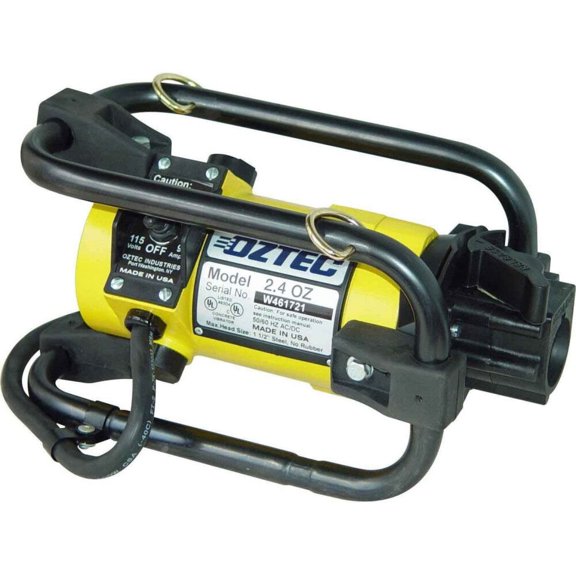 Oztec Industries Concrete Vibrator Electric Motor With Quick Disconnect System 115V 17A 2.25Hp