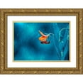 thumbnail image 1 of Ozturk, Mustafa 32x23 Gold Ornate Wood Framed with Double Matting Museum Art Print Titled - Rain, 1 of 4