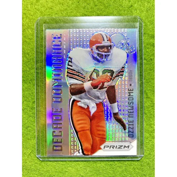 Ozzie Newsome 1st Prizm Card SILVER PRIZM SP 2012 Panini Decade Dominance BROWNS