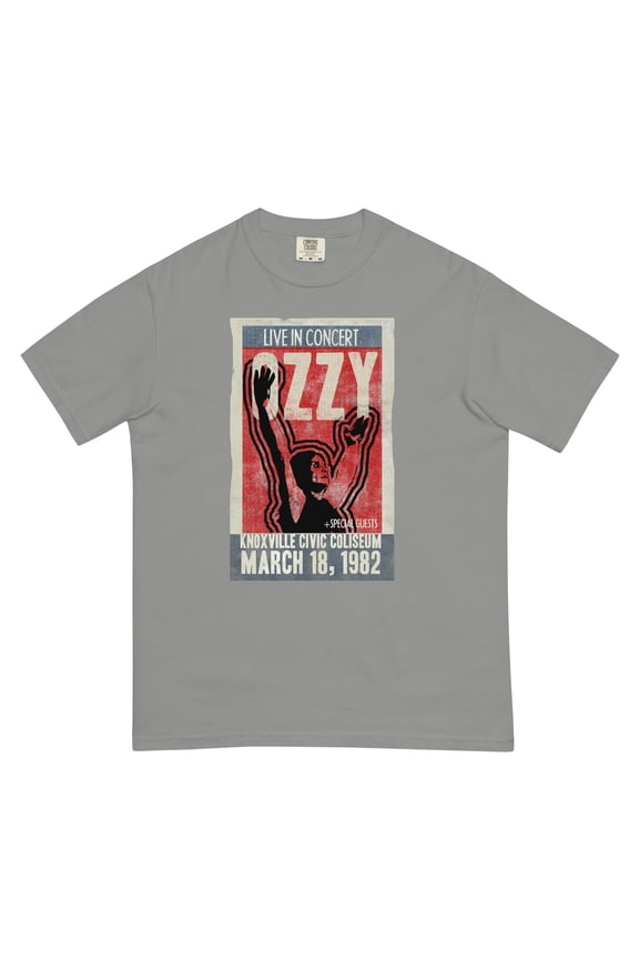 Ozzy Osbourne 1982 Knoxville Mineral Wash T-Shirt