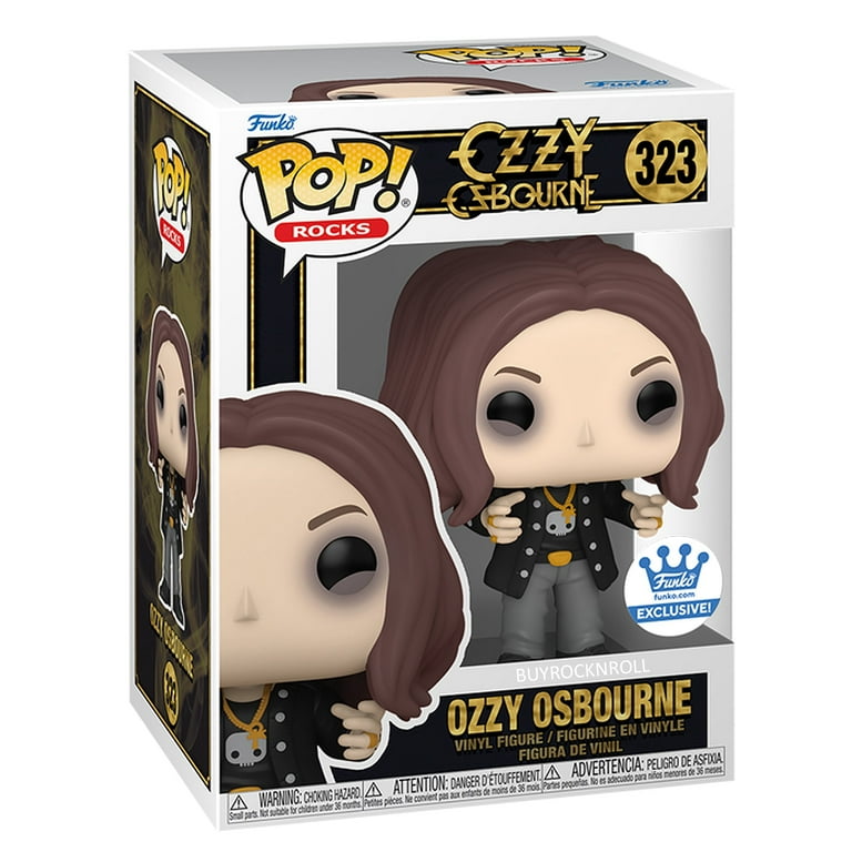 【R&B】Pops Ozzy Osbourne 2023 Funko Pop Rocks Black Figure #323