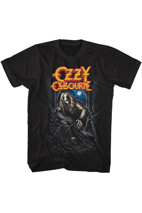 Ozzy Osbourne Bark At The Moon Black Adult S/S Tshirt Xl