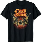 FASHIONABLEWUYI Ozzy Osbourne – Bat Logo Red T-Shirt