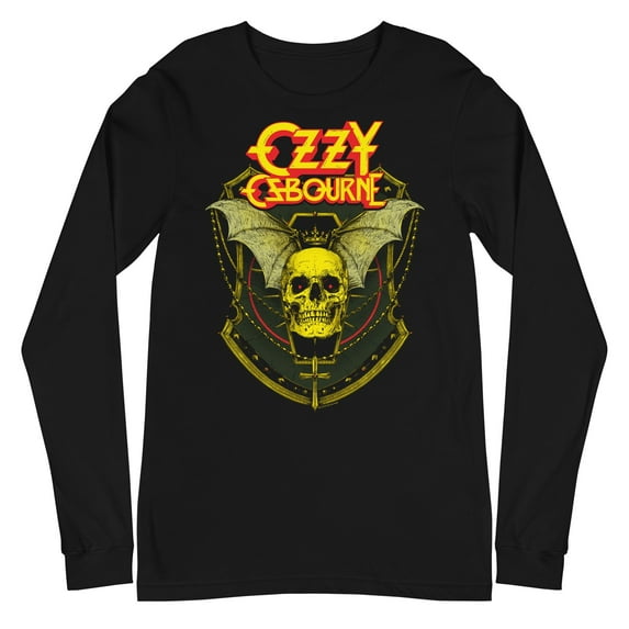 Ozzy Osbourne - Bat Skull Long Sleeve T-Shirt
