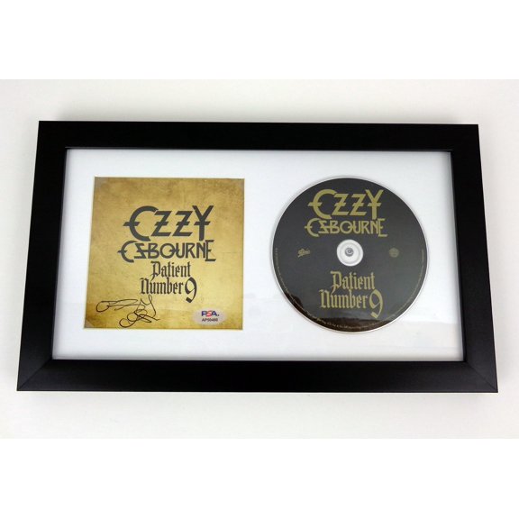 Ozzy Osbourne Black Sabbath Signed Autograph Patient Number 9 CD PSA/DNA COA B