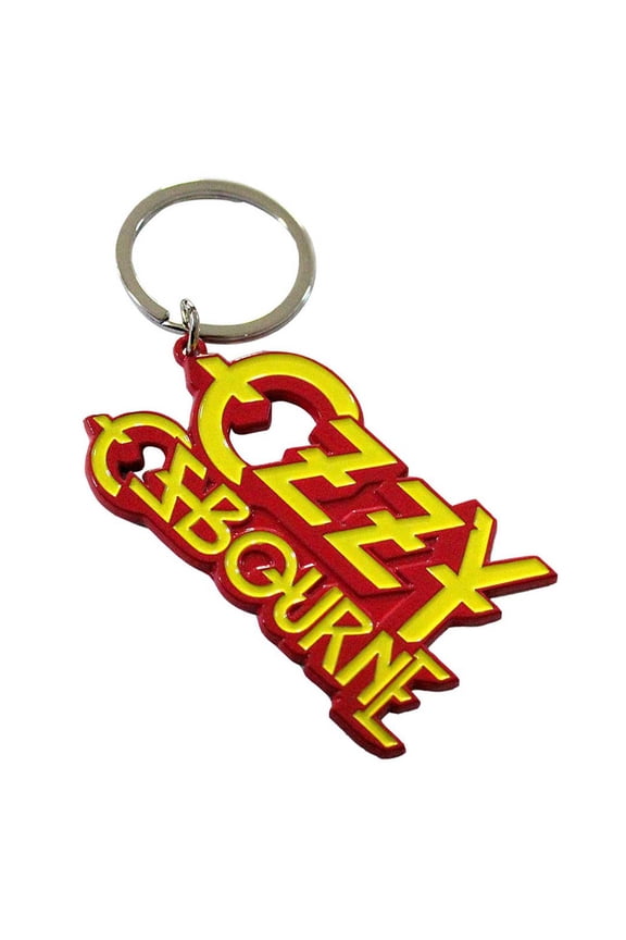 Ozzy Osbourne Stacked Logo Keyring Keychain