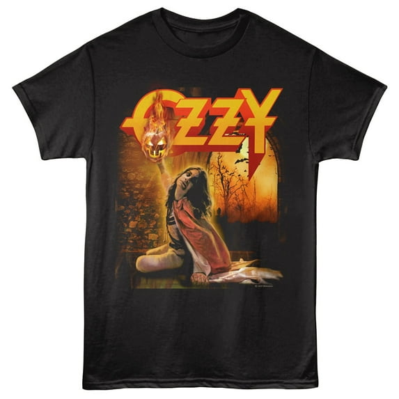 Ozzy Osbourne Evil Blizzard of Ozz Men's T Shirt (Black, Adult6XL)
