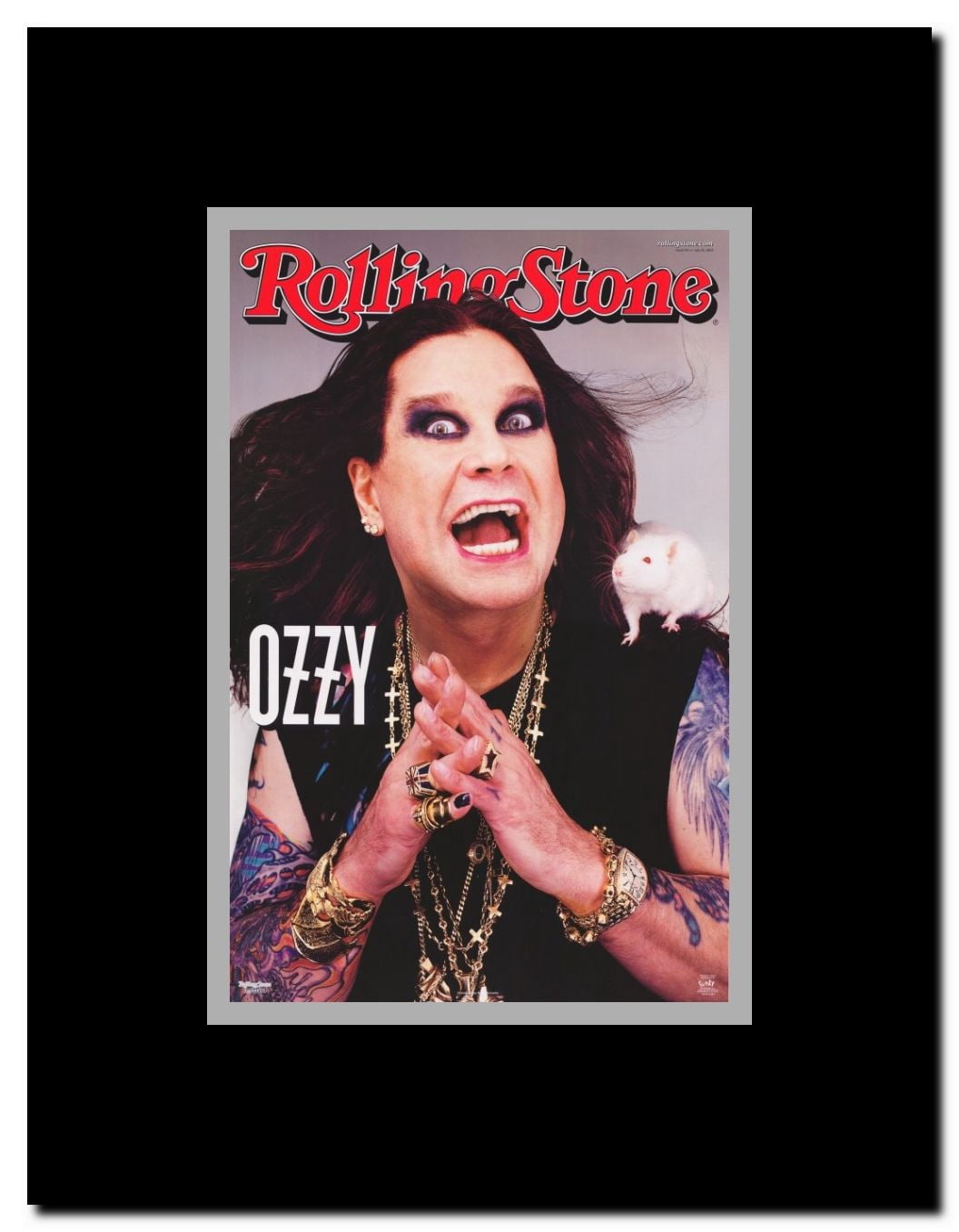 Ozzy Osbourne Framed Movie Poster