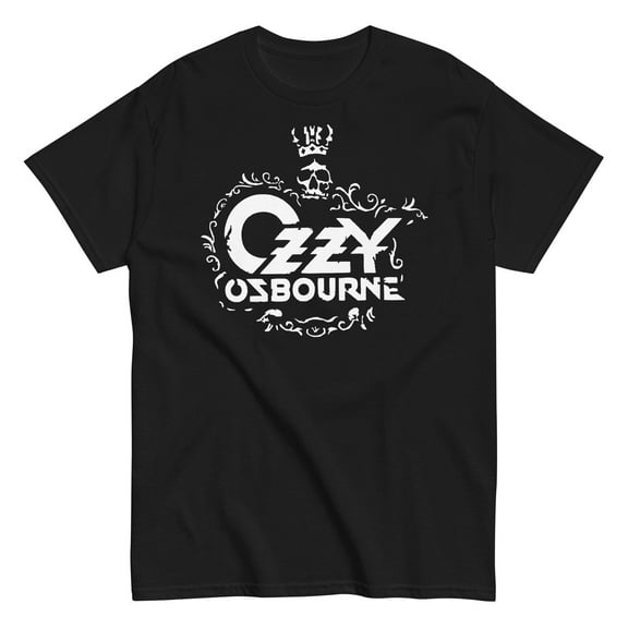 Ozzy Osbourne - Gilded Skull Unisex T-Shirt - Black - Small