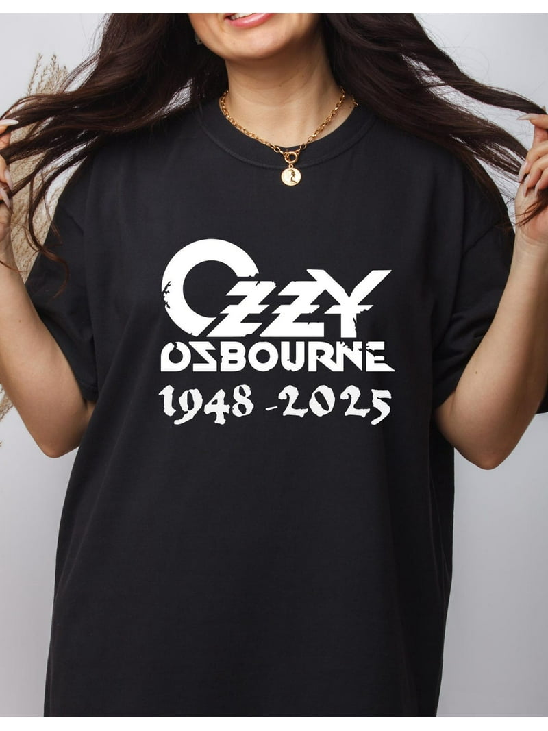 Ozzy Osbourne Memorial T-Shirt | 1948–2025 Tribute Tee | RIP