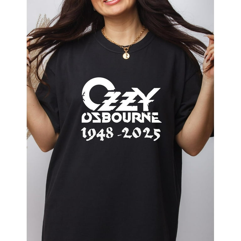 Ozzy Osbourne Memorial T-Shirt | 1948–2025 Tribute Tee | RIP