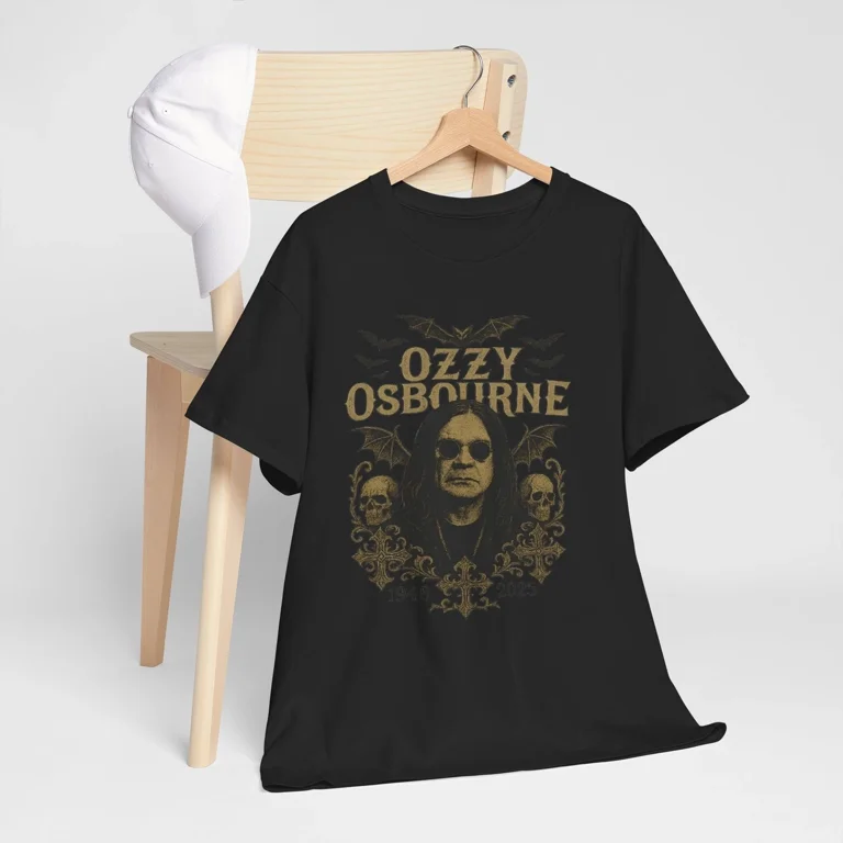 OZZY OSBOURNE Tシャツ Ozzy Osbourne Memorial Tribute T-Shirt 1948–2025 - Walmart.com