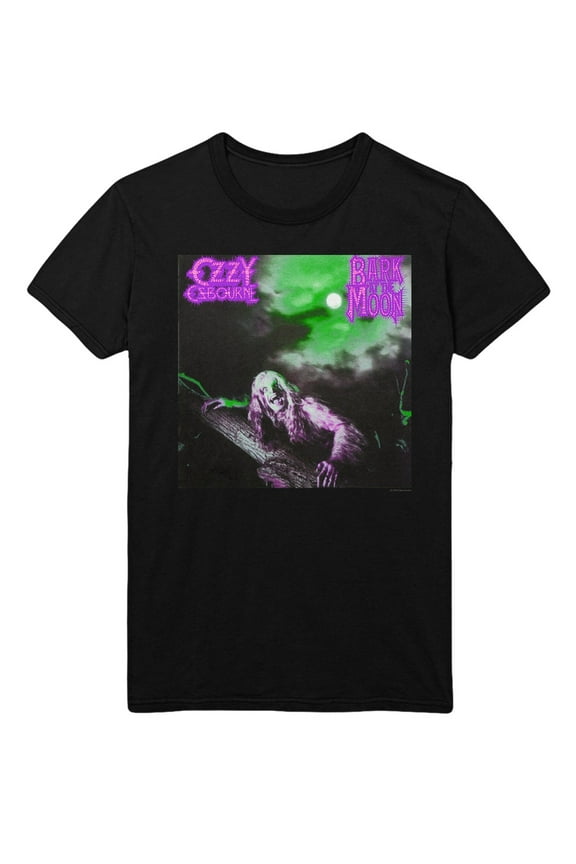 Ozzy Osbourne Neon Bark Unisex T-Shirt - Black - Large