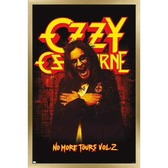 Ozzy Osbourne - No More Tours Wall Poster, 22.375" x 34" Framed