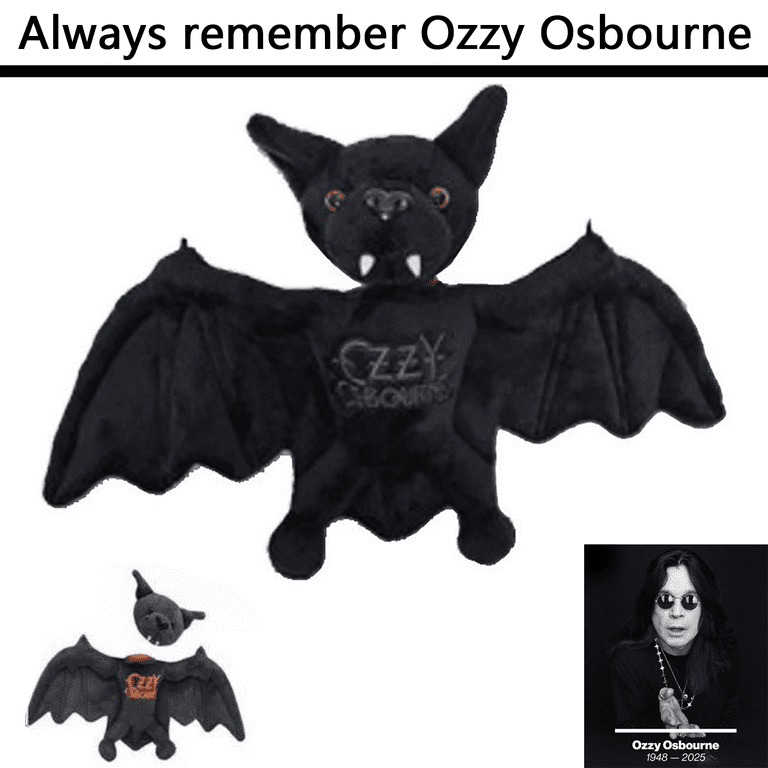 【貴重】OZZY オジー・オズボーン PLUSH BAT ぬいぐるみ 貴重】OZZY オジー・オズボーン PLUSH BAT ぬいぐるみ - メルカリ