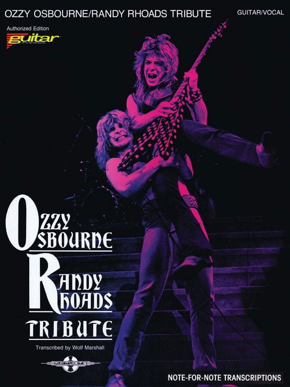 洋楽 Ozzy Osbourne/Tribute to Randy Rhoads Ozzy Osbourne Tribute To Randy Rhoads Japan Band Score Song