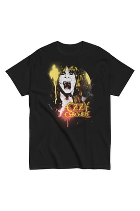 Ozzy Osbourne - Screaming Unisex T-Shirt - Black - Medium