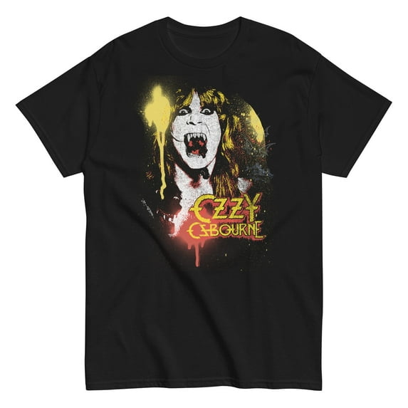 Ozzy Osbourne - Screaming Unisex T-Shirt - Black - Small