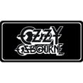 thumbnail image 1 of Ozzy Osbourne Script Photo License Plate, 1 of 1