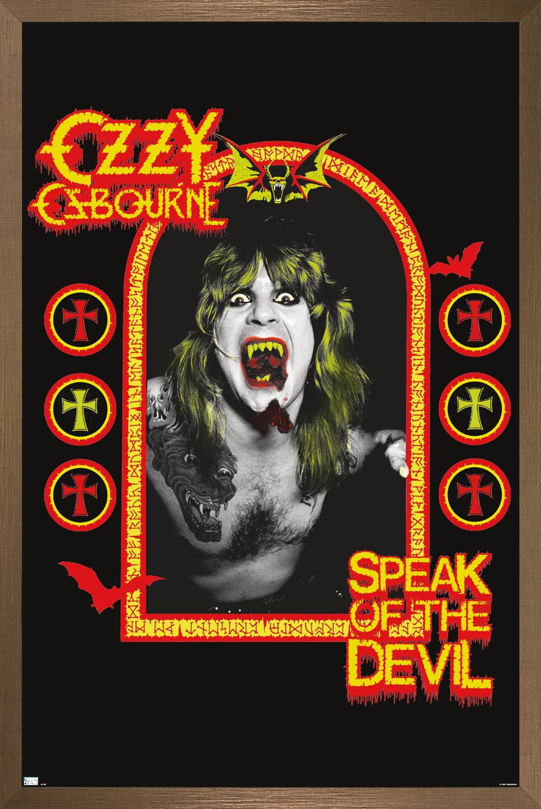 Ozzy Osbourne - Speak Of The Devil Wall Poster, 22.375