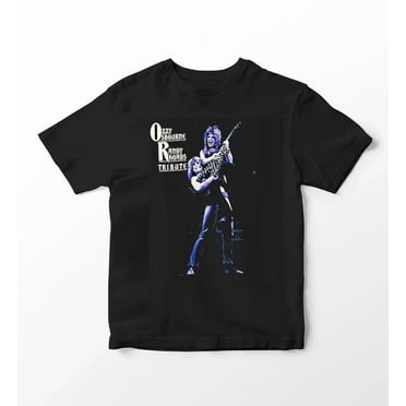 Ozzy Osbourne T-shirt - Randy Rhoads Tribute New Official - Band Tees